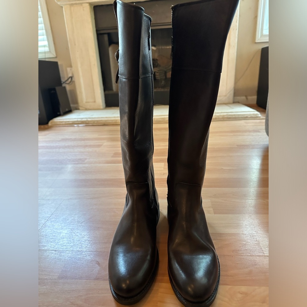 Frye brown leather boots